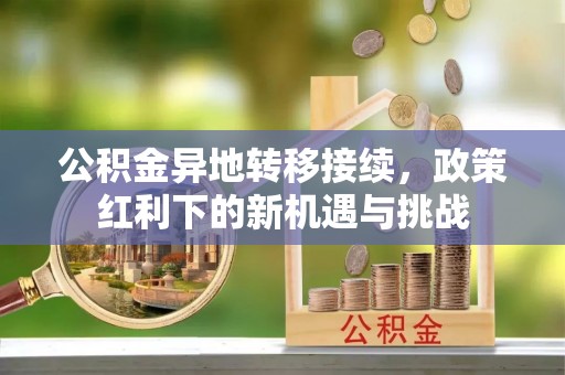 加格达奇公积金异地转移接续，政策红利下的新机遇与挑战